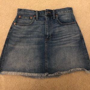 Madewell Denim Skirt